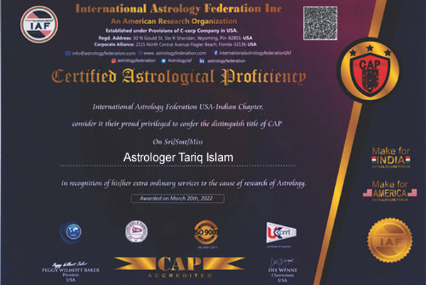 Astrologer Tariq Islam